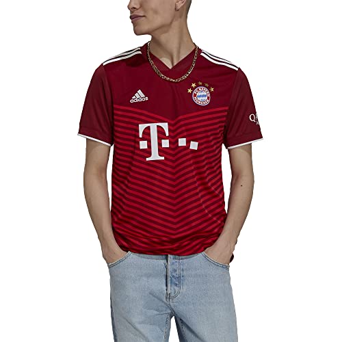 Adidas - Bayern Múnich baloncesto Temporada 2021/22, Camiseta, Primera Equipación, Equipación de Juego, Hombre