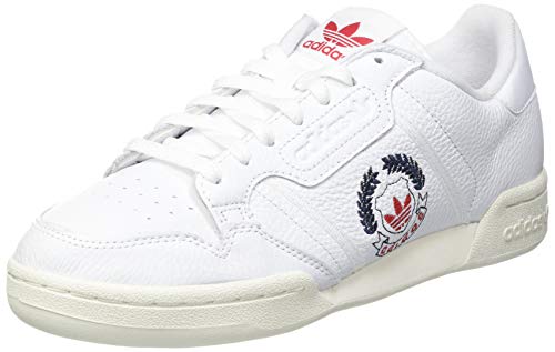 adidas Continental 80, Sneaker Hombre, Footwear White/Footwear White/Off White, 42 2/3 EU