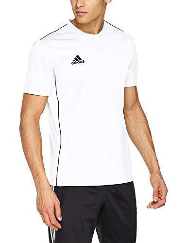 adidas CORE18 JSY T-Shirt, Hombre, White/Black, 2XL