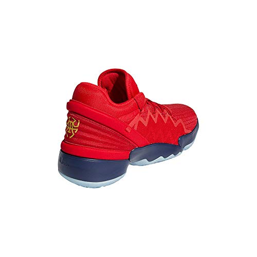 adidas D.O.N. Issue 2, Zapatillas de Baloncesto Unisex Adulto, Escarl/NAVBLU/Dormet, 45 1/3 EU