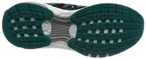 adidas Energy Boost 3 W, Zapatillas de Deporte Mujer, Gris/Verde/Negro (Gris/Eqtver/Negbas), 36 2/3