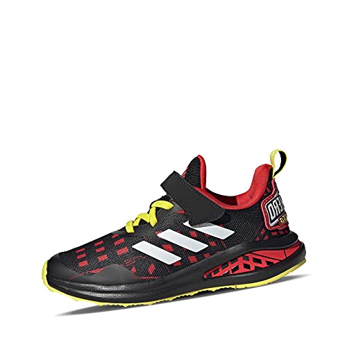 adidas Fortarun Superhero C, Zapatillas de Running, NEGBÁS/FTWBLA/Rojint, 28 EU