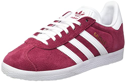 Adidas Gazelle, Zapatillas Hombre, Rojo (Collegiate Burgundy/Footwear White/Footwear White 0), 42 EU