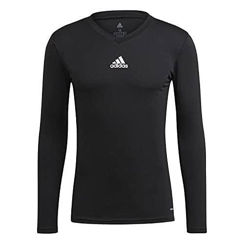 adidas GN5677 Team Base tee Long Sleeved t-Shirt Mens Black M
