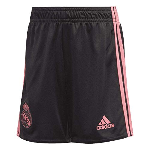 adidas Madrid Temporada 2020/21 Real 3 Mini Miniconjunto Tercera equipación, Unisex, Negro, 98