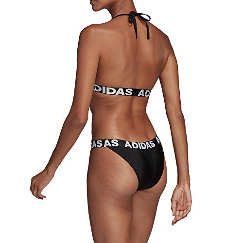 adidas Neckholder Biki Traje de Baño, Mujer, Black, 32