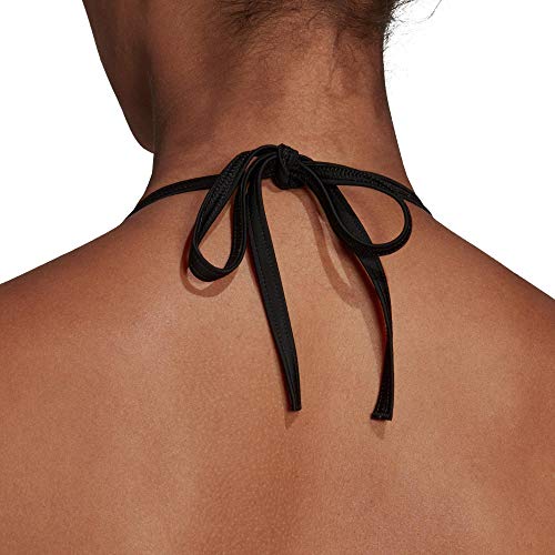 adidas Neckholder Biki Traje de Baño, Mujer, Black, 32