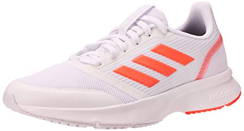 Adidas Nova Flow, Zapatillas Running Mujer, Blanco (FTWR White/Signal Coral/FTWR White), 38 2/3 EU