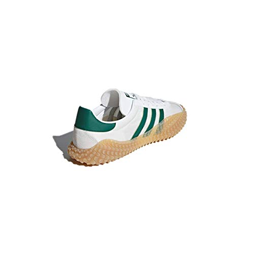 adidas Originals Country X Kamanda Never Made, Cloud White-Green-Gum, 8