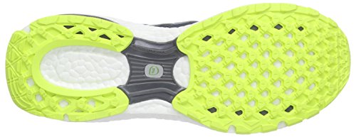 adidas Performance Energy Boost 2.0 ATR, Zapatillas de Running Hombre, Verde Viridian F15 Tech Silver Met F13 Solar Yellow, 48 EU