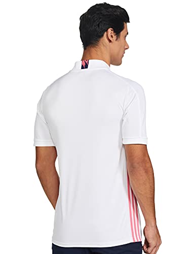 Adidas Real Madrid Temporada 2020/21 Camiseta Primera Equipación Oficial, Unisex, Blanco, XL