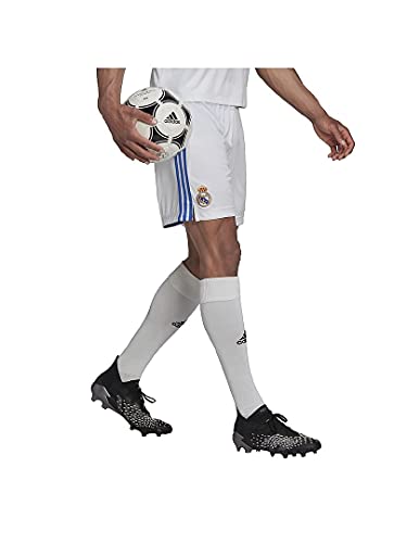 Adidas - Real Madrid Temporada 2021/22, Pantalón Corto, Primera Equipación, Equipación de Juego, Hombre