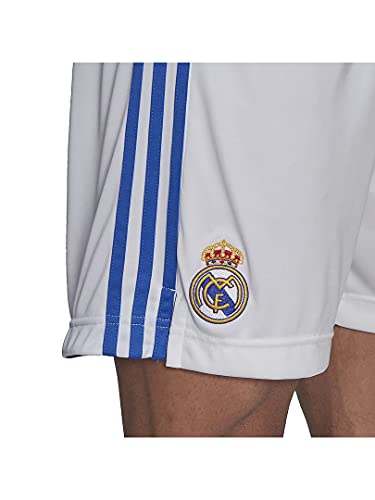 Adidas - Real Madrid Temporada 2021/22, Pantalón Corto, Primera Equipación, Equipación de Juego, Hombre