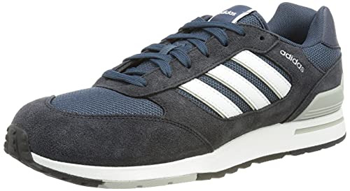 adidas Run 80s, Zapatillas de Running Hombre, AZMATR/FTWBLA/Tinley, 46 EU