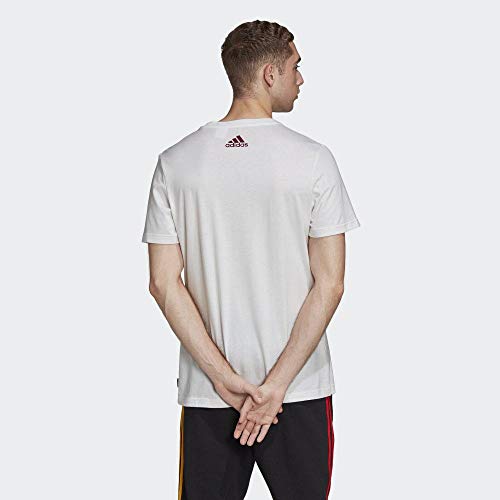 adidas Selección Española Temporada 2020/21 Camiseta DNA, Unisex, Blanco, XL