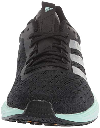 adidas SL20 Zapatillas de running para hombre, Negro (negro/metálico plateado), 37 EU