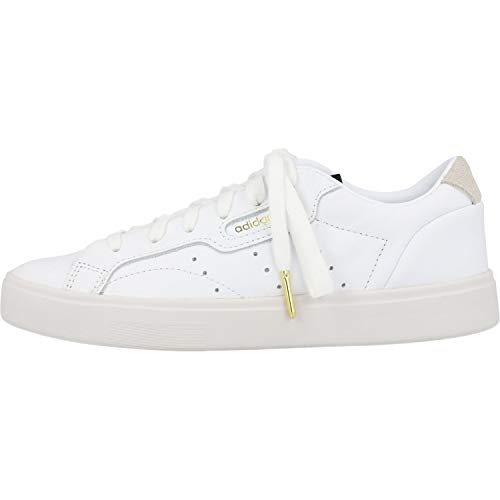 adidas Sleek, Zapatillas Mujer, Color Blanco Footwear White Crystal White 0, 39 1/3 EU