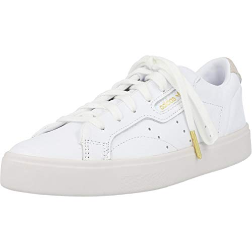 adidas Sleek, Zapatillas Mujer, Color Blanco Footwear White Crystal White 0, 39 1/3 EU