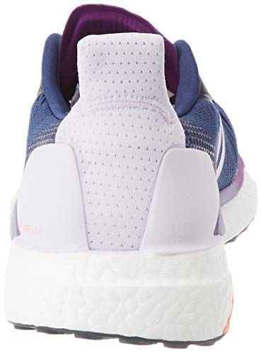 adidas Solar Glide 19, Zapatillas de Carretera Mujer, Tech Indigo FTWR White Purple Tint, 38 EU