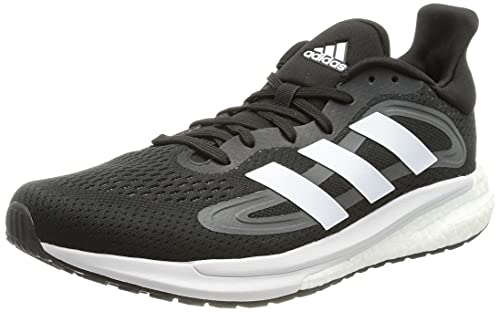 adidas Solar Glide 4 M, Zapatillas de Running Hombre, NEGBÁS/FTWBLA/Gricin, 42 EU