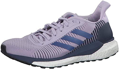 Adidas Solar Glide ST 19 W, Zapatillas Running Mujer, Azul (Purple Tint/Boost Blue Violet Met./Tech Indigo), 36 2/3 EU
