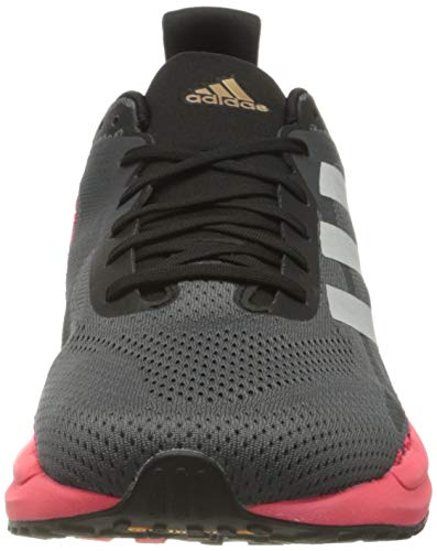 adidas Solar Glide St 3, Zapatillas de Atletismo Mujer, Grefiv/Crywht/Sigpnk, 42 EU