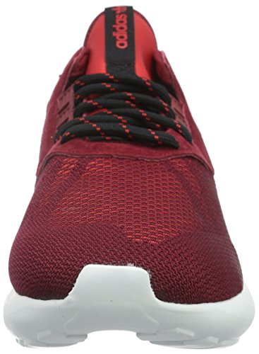 adidas Tubular Runner Weave - Zapatillas de deporte Hombre, Bordeaux, EU 44 (UK 9.5)