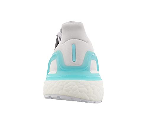 adidas Ultraboost 20 Primeblue - Tenis para correr para mujer, gris (Gris Oscuro/Naranja Verdadero/Azul Espíritu), 44 EU