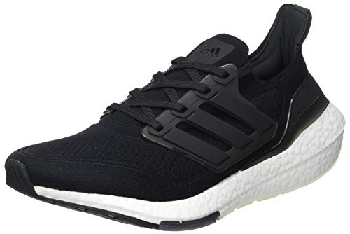 adidas Ultraboost 21, Sneaker Hombre, Core Black/Core Black/Grey, 44 EU