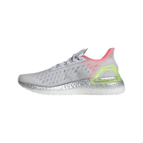 Adidas Women's Ultraboost Pb W Athletic Shoe, Grey/Silver Metallic/Light Flash Red, 11 M US