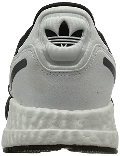adidas ZX 1K Boost, Sneaker Hombre, Core Black FTWR White Black Silver Met, 45 1/3 EU