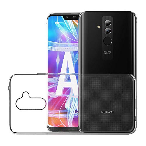 AICEK Funda Huawei Mate 20 Lite, Transparente Silicona Fundas para Huawei Mate 20 Lite Carcasa Silicona Funda Case (6,3 Pulgadas)