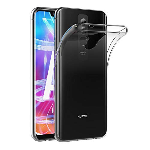 AICEK Funda Huawei Mate 20 Lite, Transparente Silicona Fundas para Huawei Mate 20 Lite Carcasa Silicona Funda Case (6,3 Pulgadas)