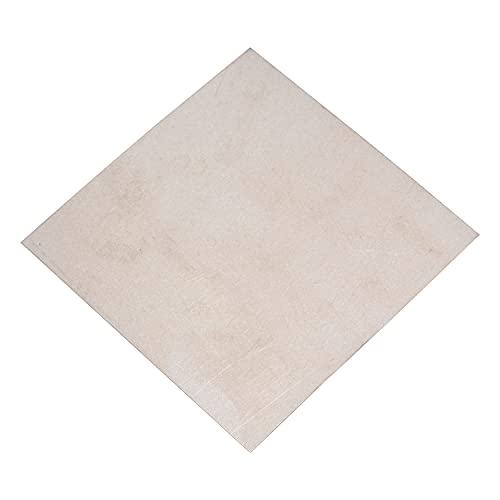 AIMIMI Hoja Cuadrada de Titanio Lámina de aleación de Metal Placa de artesanía Traje Ligero y Duradero para Equipos de vacío de Alta Temperatura 100x100 mm,0.3mm