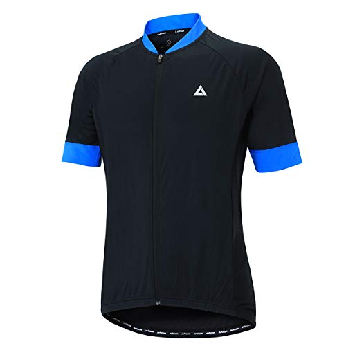 Airtracks - Camiseta de ciclismo de manga corta Comfort Line – Camiseta de ciclismo – Camiseta de manga corta – Transpirable – Protección UV – Secado rápido – Hombre