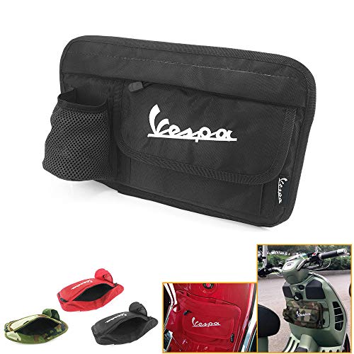 Alforjas de motocicleta Sillín de motocicleta Bolsas de equipaje Bolsa de almacenamiento Decora la caja de guantes para Vespa GTS LX LXV Sprint Primavera 50 125 250 300ie 250ie