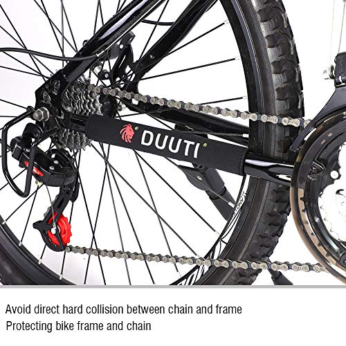 Alomejor 2pcs Bike Frame Protector Bicycle Chainstay Protector Frame Protección Pad Cubierta