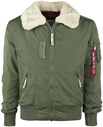 ALPHA INDUSTRIES 143104-1-S Chaqueta, Verde (Sage/Green 1), Small (Tamaño del Fabricante: S) para Hombre