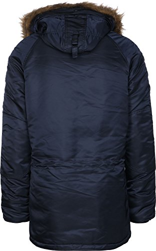 ALPHA INDUSTRIES - Abrigo de Invierno - Blue