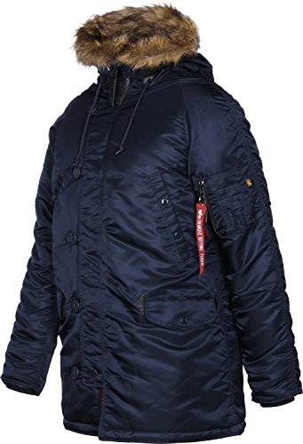 ALPHA INDUSTRIES - Abrigo de Invierno - Blue