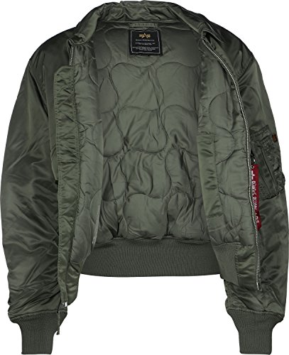 ALPHA INDUSTRIES CWU 45, Gris (Rep.Grey 04), 3 XL para Hombre