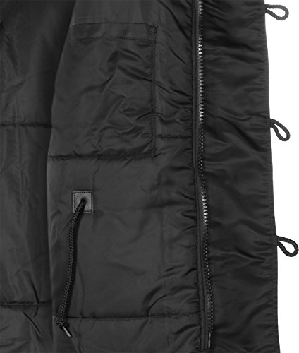 ALPHA INDUSTRIES N3B Parka, Negro (Black), L para Hombre