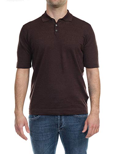 Alpha Studio AU-4281B 1122 - Polo de hombre de madera Moro 54