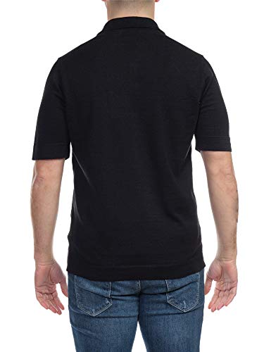 Alpha Studio AU-4281B 1123 - Polo para hombre Negro 50