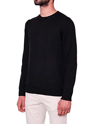 Alpha Studio AU-5030C 2010 - Camiseta para hombre, color negro, Negro , 52