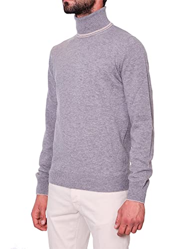 Alpha Studio AU-5242G 2081 Ghiaia - Camiseta para hombre, gris luminoso (ral 7035), 54