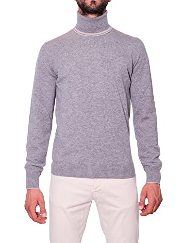 Alpha Studio AU-5242G 2081 Ghiaia - Camiseta para hombre, gris luminoso (ral 7035), 54