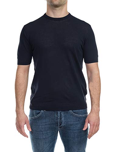 Alpha Studio AU4020CS 1027 - Camiseta de hombre azul azul oscuro 50