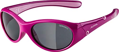 Alpina Flexxy Gafas Deportivas, Girls, Rosa, Talla Única