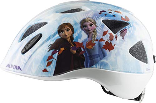 Alpina XIMO Casco de Ciclismo, Girls, Disney Frozen, 47-51